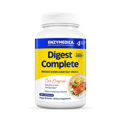 Enzymedica Digest Complete bottle pour for meal time digestive support