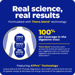 Enzymedica Digest Gold ATPro branding close-up; trusted enzyme supplement brand.