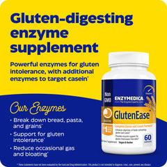 GlutenEase capsules ready to swallow for quick digestive support