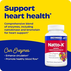 Natto-K capsules with water illustrating simple intake