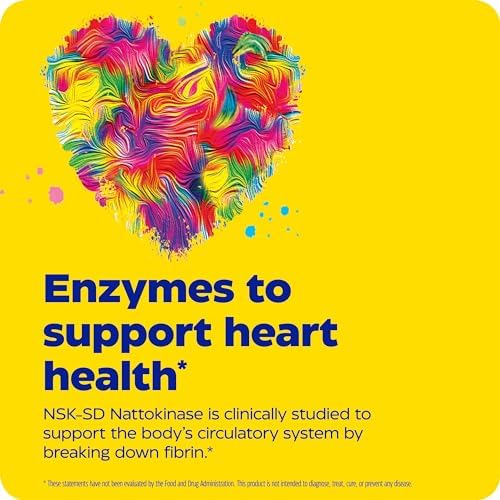 Enzymedica sustainability pledge badge on Natto-K packaging