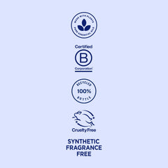 EO organic ingredients including aloe to soften hands