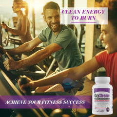 EPG Oxy Xtreme lifestyle shot during morning workout with sustained energy