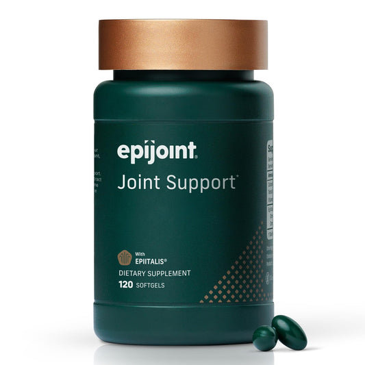 EPIJOINT bottle front showing daily mobility support capsules