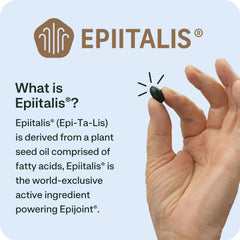 EPIJOINT movement-friendly formulation supports flexible daily routines.