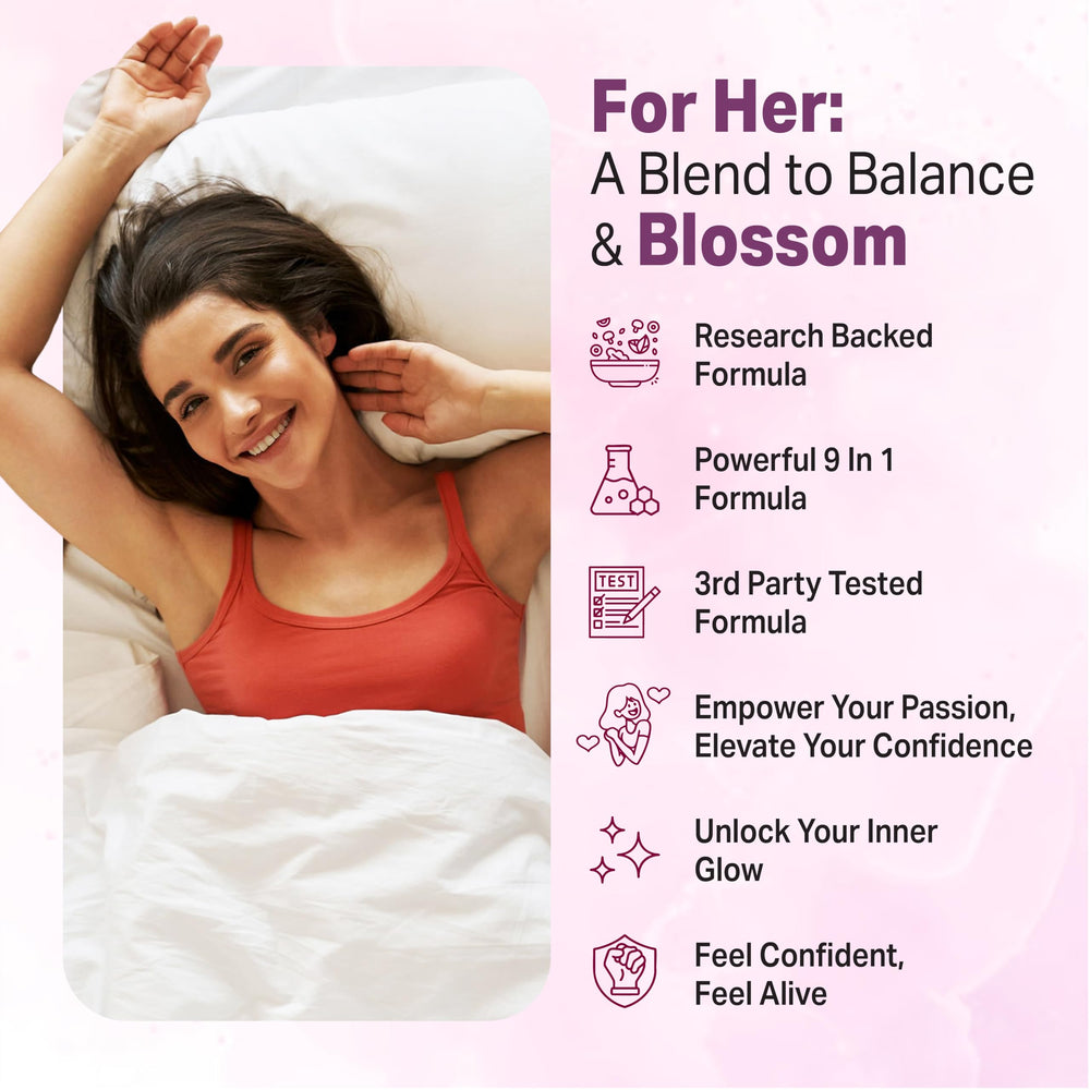EPN Supplements Libido for Her packaging communicates a gentle, woman-focused wellness approach.