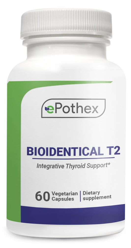 EPOTHEX Bioidentical T2 capsule close-up showing energy support potential