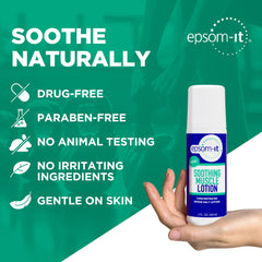 EPSOM-IT Helps knees, hips, and feet during activity.