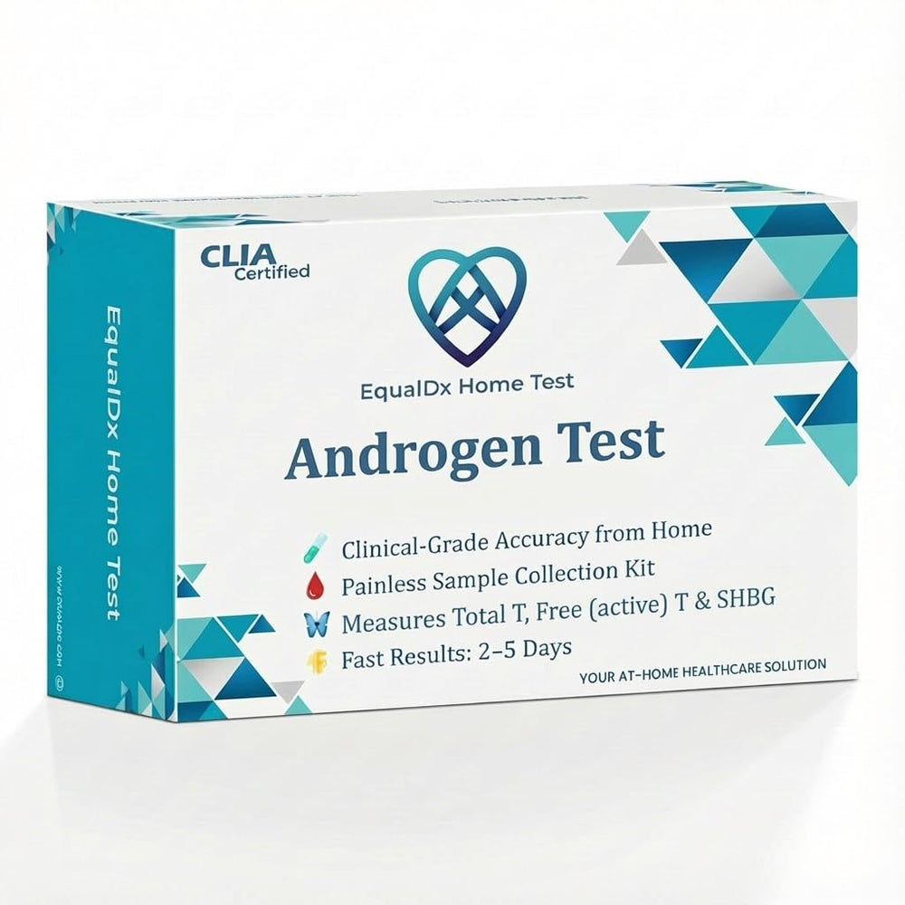 EqualDx 3-in-1 androgen test pack for at-home sample collection