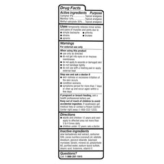 Equate Ultra Strength Cream back label with usage directions