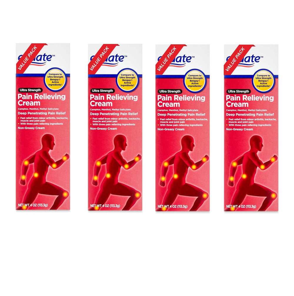 Equate Ultra Strength Cream pack four tubes, convenient home care option