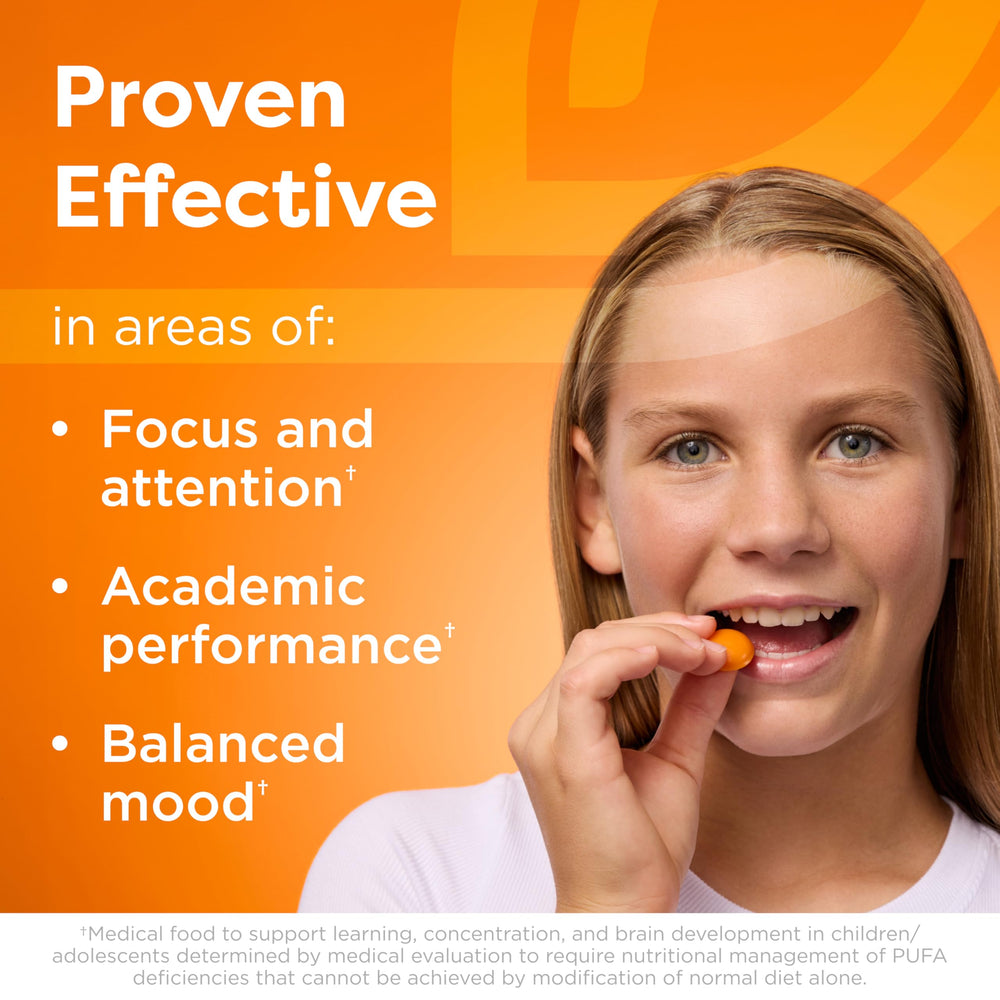 Equazen Pro SFI Health kid taking chew demonstrates simple daily use.