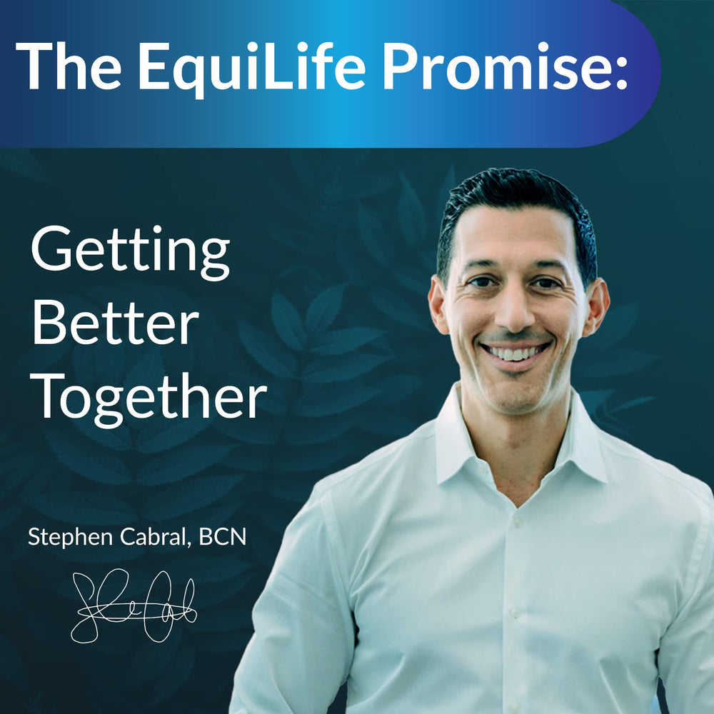Equilife Daily Hair Support gluten-free, dairy-free, soy-free, egg-free, nut-free formula.