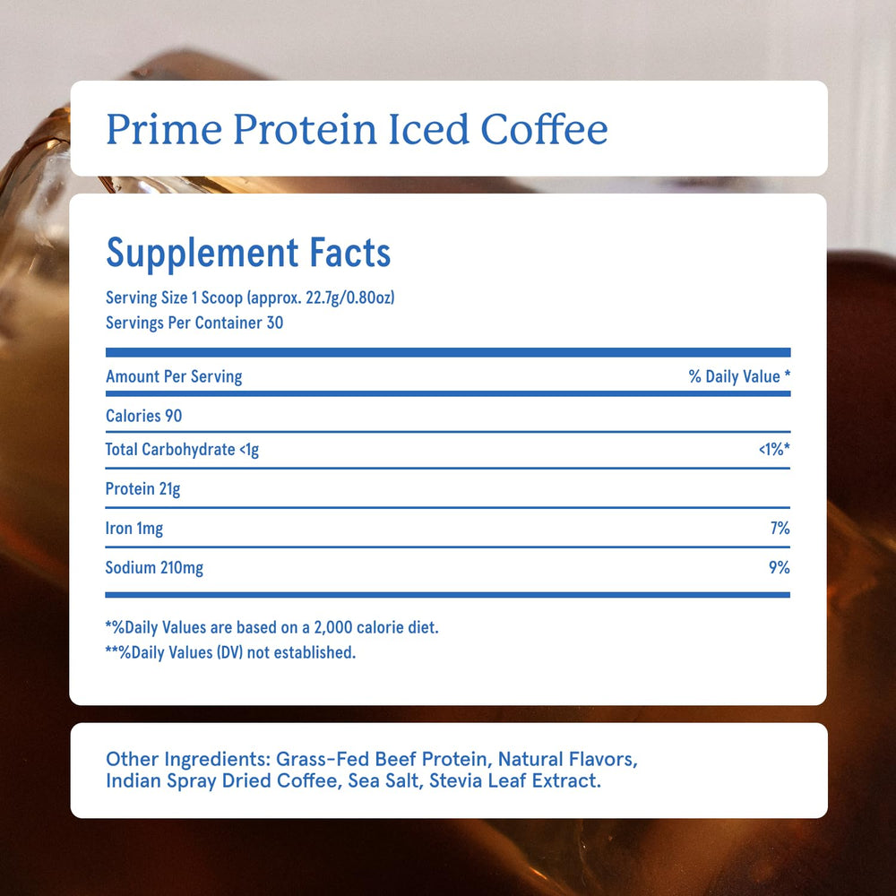 Prime Protein dessert idea stirred into yogurt for tasty nutrition