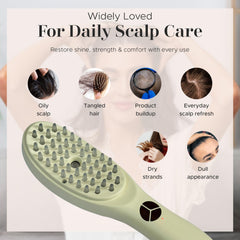 Era of Nature ergonomic handle provides secure grip during massage sessions.