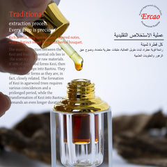 Ercao diffuser-ready oud oil shown with a diffuser