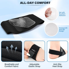 ERGOfoot arch support adapts to many shoe types for versatile wear