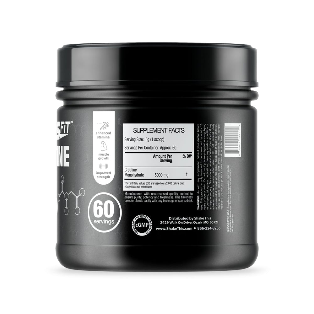 ES FiT Creatine powder close-up highlights micronized texture for smooth mixing