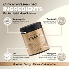 Essencraft Atlas X in gym scene suggests enhanced workout endurance.