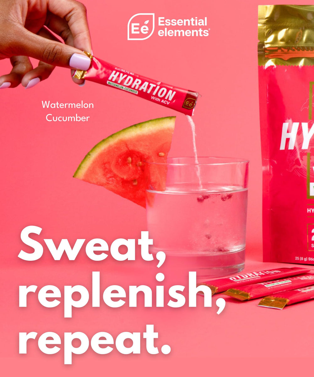Essential Elements Blue Raspberry Lemonade flavor for refreshing hydration