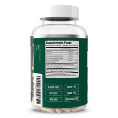 Scene shows daily use near vitamins and water featuring Essential Elements Bone Boost.