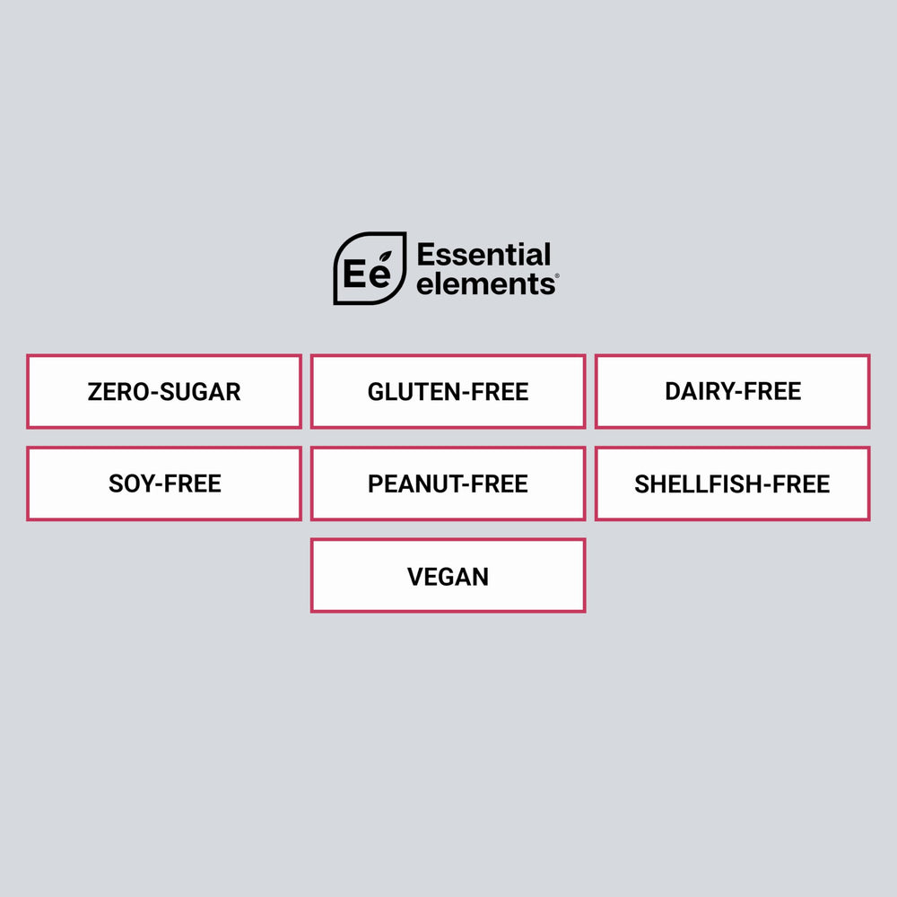 Essential Elements Travel-ready packaging reduces waste and spills