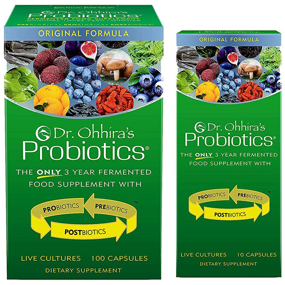 Essential Formulas Dr Ohhira's Probiotics Daily Original bottle promotes convenient daily probiotic use