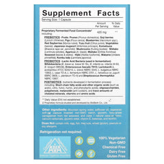 Close-up of Essential Formulas Dr Ohhira's Probiotics Professional capsules for daily digestive support.
