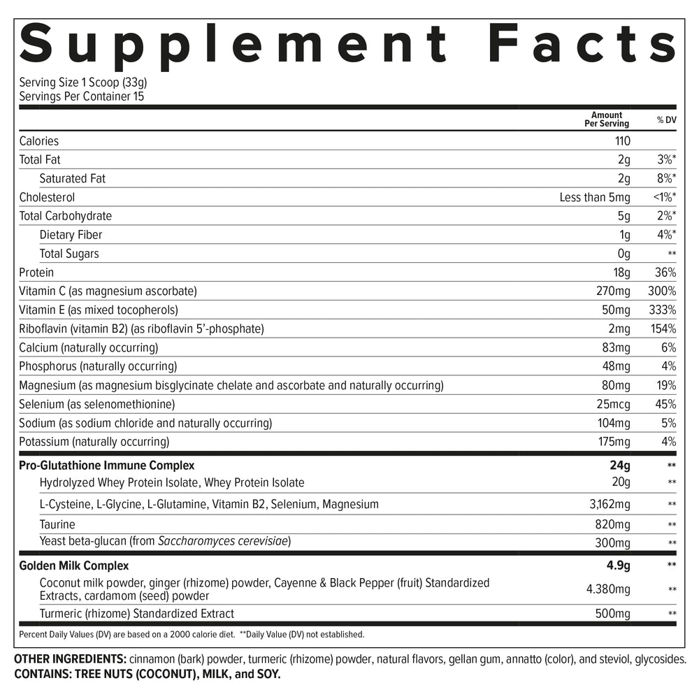 Essential Nutrition Immuno Whey compact packaging for on-the-go fueling.