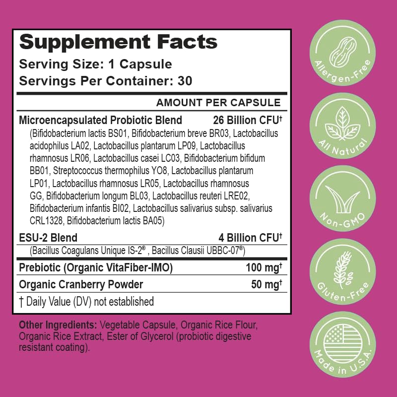 Essential Source Triactive Biotics micro-encapsulation graphic illustrating gut delivery.