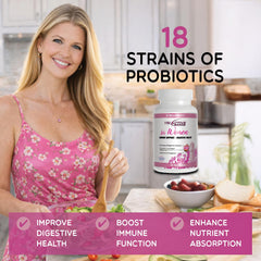 Essential Source Triactive Biotics prebiotic fiber shown to support digestion.