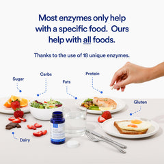 Essential Stacks gluten-free dairy-free bottle suitable for allergen-conscious digestion
