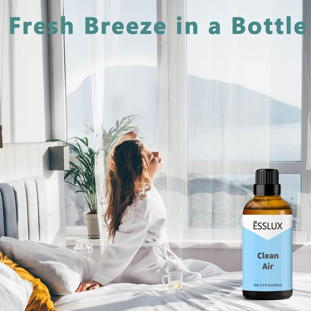 ESSLUX Diffuser releasing a fresh aroma for a bright living space.