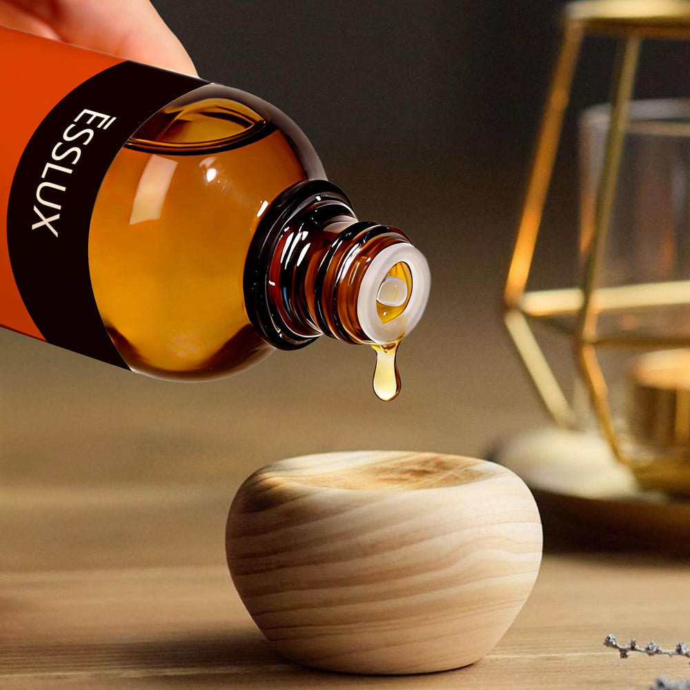ESSLux linen scent vanilla oil to freshen bedding and textiles.