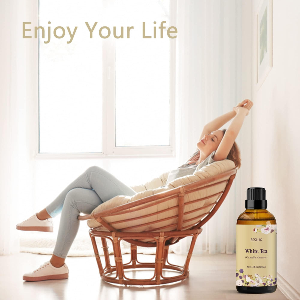 ESSLux White Tea Essential Oil for perfumery and personal fragrance blends