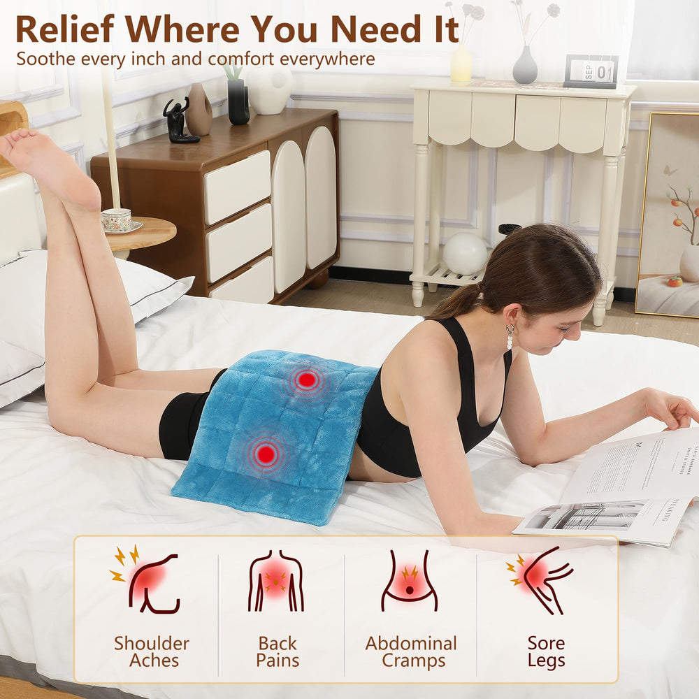 ESTINGO pad with double-sided flannel for soft, cozy contact