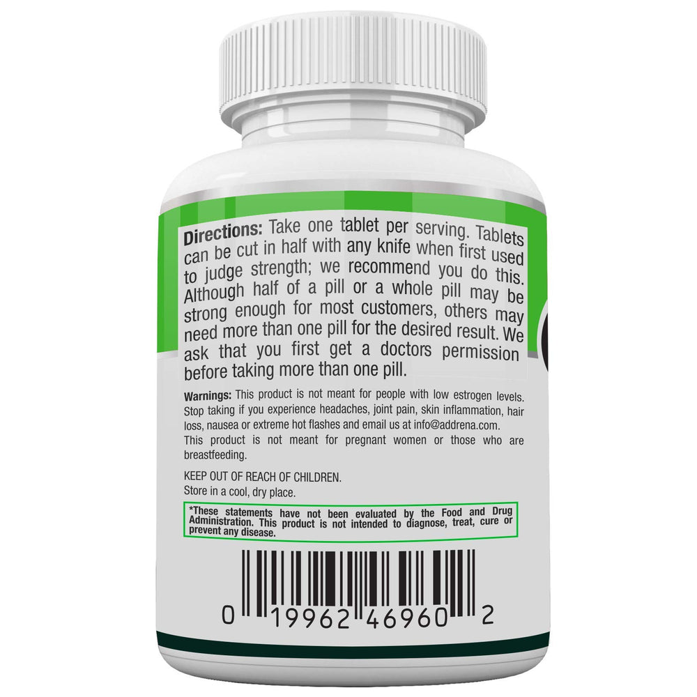Estrohalt serving with a split pill demonstrates customizable dosage.