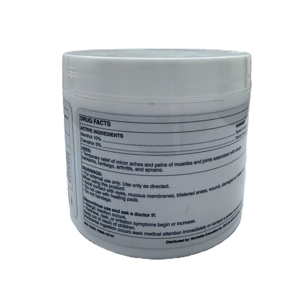 Eternal Spirit Beauty packaging with 4 oz jar, convenient and travel-friendly
