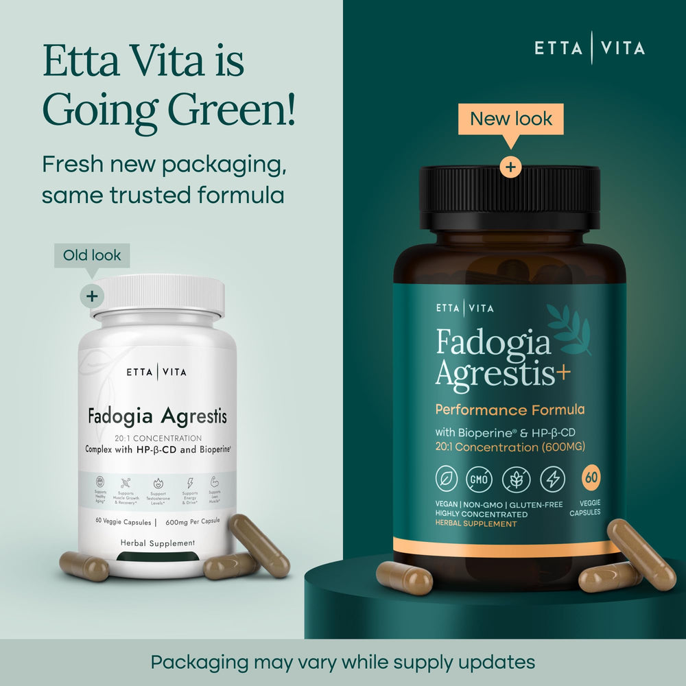 Lifestyle scene with Etta Vita Fadogia Agrestis suggesting active use.
