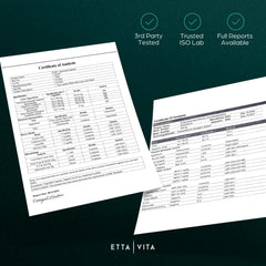 Etta Vita Nad box on counter suggests daily energy routine.