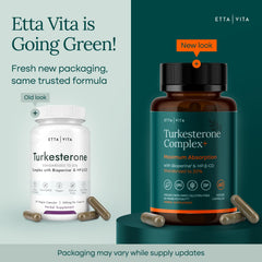 Etta Vita vegan turkesterone formulation details.