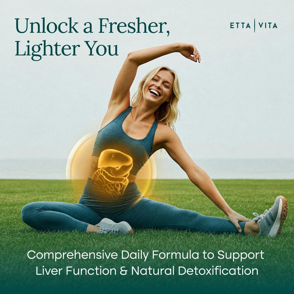 Etta Vita Zeolite Chlorella visual highlights binding for a cleaner internal environment