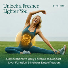 Etta Vita Zeolite Chlorella visual highlights binding for a cleaner internal environment