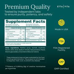 Etta Vita cognitive focus benefit visual with person studying