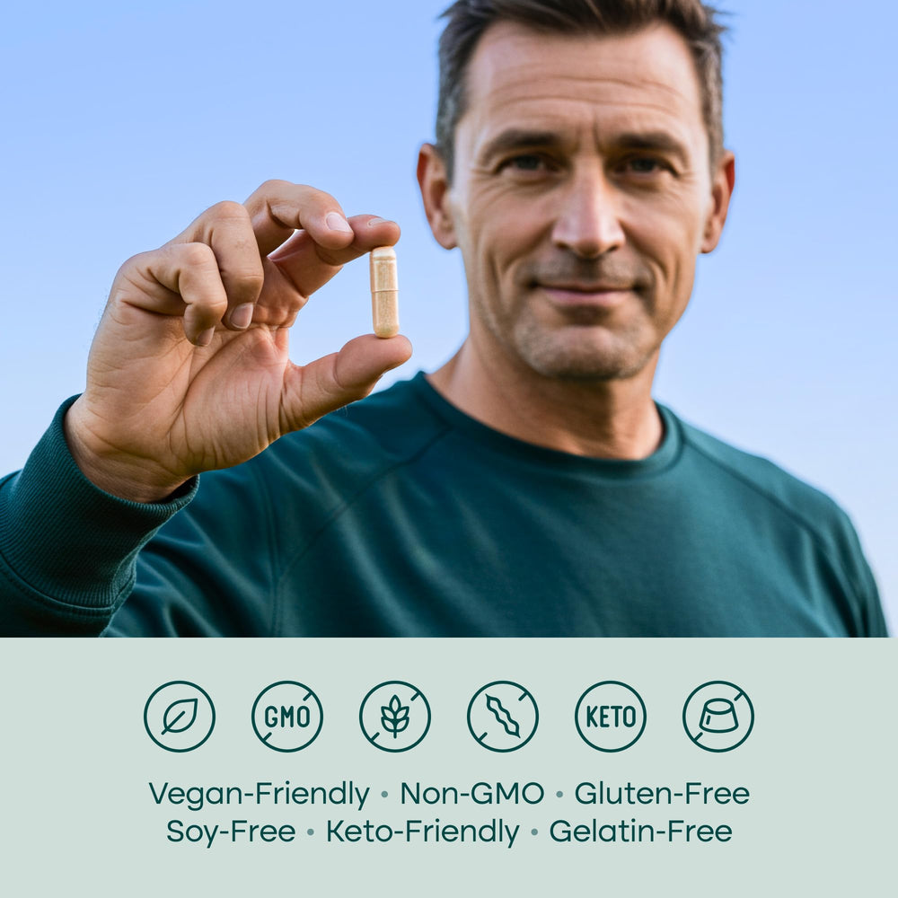 Etta Vita GLP-1 Probiotic lifestyle shot suggesting meals-friendly use