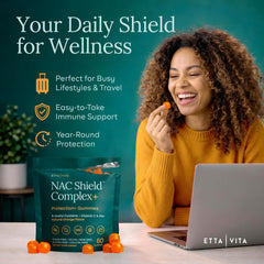 Etta Vita NAC Gummies soft-chew texture invites daily use.