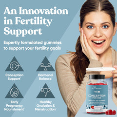 Eu Natural Conception for Her label highlighting Myo-Inositol and nutrients