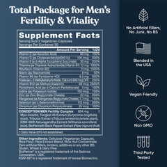 Eu Natural Conception for Him black pepper extract boosts absorption