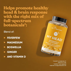 Eu Natural My Head label detail with ingredients and purity cues
