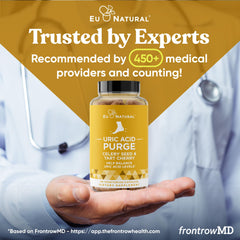 Tart cherry component in Eu Natural Purge Uric Acid Flush for antioxidant support